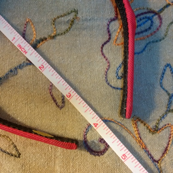 2 Hot in Hollywood Headbands knit & red grosgrain - Picture 8 of 8